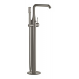 Внешняя часть смесителя для ванны GROHE Essence напольного монтажа, темный графит матовый 