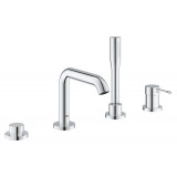 Смеситель для ванны GROHE Essence на 4 отверстия, на край ванны, хром 