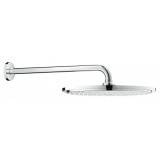 Верхний душ с кронштейном GROHE Rainshower Cosmopolitan Metal, диаметр 310 мм, с ограничением расхода воды, хром 