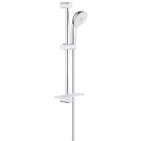 Душевой гарнитур GROHE New Tempesta Rustic 100 IV с полочкой, душевая штанга 600 мм, хром 