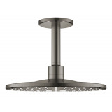 Верхний душ GROHE Rainshower 310 SmartActive с потолочным душевым кронштейном, темный графит матовый (26477AL0)