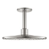 Верхний душ Rainshower 310 SmartActive, круглый, 2 режима струи и потолочный душевой кронштейн 142 мм, суперсталь (26477DC0)