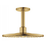 Верхний душ GROHE Rainshower SmartActive 310 с потолочным душевым кронштейном 142 мм, 2 режима струи, холодный рассвет матовый (26477GN0)