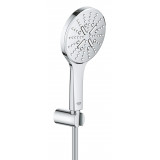 Душевой набор GROHE Rainshower SmartActive 130, 3 вида струй, хром 