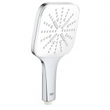 Ручной душ GROHE Rainshower SmartActive 130 Cube, 3 вида струй, белая луна 