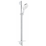 Душевой гарнитур GROHE Rainshower SmartActive 150, 3 вида струй, белая луна 