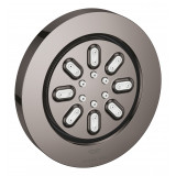 Боковой душ GROHE Rainshower Aqua, круглый, 2 режима струи, темный графит глянцевый 