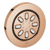 Боковой душ GROHE Rainshower Aqua, круглый, 2 режима струи, теплый закат глянцевый 