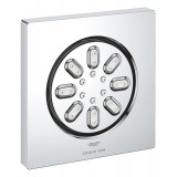 Боковой душ GROHE Rainshower SmartActive 75, квадратный, 2 режима струи, хром (26802000)
