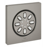 Боковой душ GROHE Rainshower Aqua, квадратный, 2 режима струи, темный графит матовый (26802AL0)