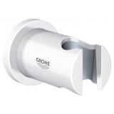 Держатель настенный для ручного душа GROHE Rainshower, нерегулируемый, белая луна 