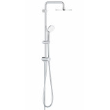 Душевая система Flex наружного монтажа с переключателем, GROHE Tempesta System 200, хром