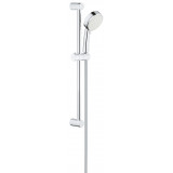 Душевой гарнитур GROHE New Tempesta Cosmopolitan 100 II, душевая штанга 600 мм, 5,7 л/мин, хром 