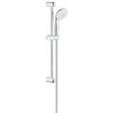 Душевой гарнитур GROHE New Tempesta IV, штанга 600 мм, 9,5 л/мин, хром 