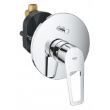 Смеситель для ванны GROHE BauLoop скрытого монтажа, в комплекте с монтажной частью, хром 