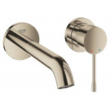 Внешняя часть смесителя для раковины GROHE Essence скрытого монтажа, на 2 отверстия, M-Size, никель глянец