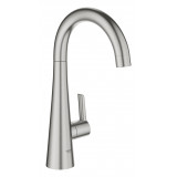 Кран для кухонной мойки GROHE Zedra для фильтрованной воды, без функции смешивания, суперсталь 