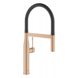 Смеситель для кухонной мойки GROHE Essence профессиональный, теплый закат матовый 