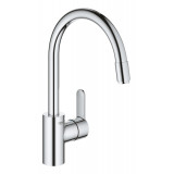 Смеситель для кухонной мойки GROHE Eurostyle Cosmopolitan, высокий излив, хром 