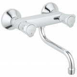 Смеситель для кухонной мойки GROHE Costa L, настенный, хром 