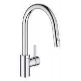 Смеситель для кухонной мойки GROHE Eurosmart Cosmopolitan, высокий излив, хром 