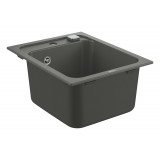 Мойка GROHE K700 с одной чашей, 400 x 500 мм, серый гранит 