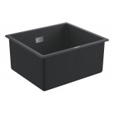 Мойка GROHE K700U с одной чашей, 457 x 406 мм, черный гранит 