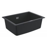 Мойка GROHE K700U с одной чашей, 610 x 460 мм, черный гранит 