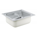 Мойка GROHE K200 60-S, 533 x 458 мм, оборачиваемая с одной чашей, нержавеющая сталь 