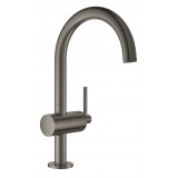 Смеситель для раковины GROHE Atrio, темный графит матовый 