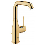 Смеситель для раковины GROHE Essence с донным клапаном, L-Size, холодный рассвет глянец 