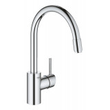 Смеситель для кухонной мойки GROHE Concetto с вытяжным изливом, хром 