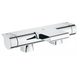 Термостат для ванны GROHE Grohtherm 2000 на 2 отверстия, на край ванны с вертикальным подключением, хром 