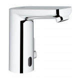Кран для раковины GROHE Eurosmart Cosmopolitan E Bluetooth инфракрасный, без функции смешивания, питание от сети 230V, хром 