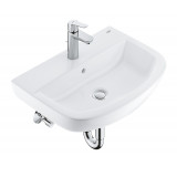 Набор для ванной: раковина 55, смеситель Start Edge и сифон, GROHE Bau Ceramic