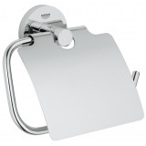 Держатель для туалетной бумаги, GROHE Essentials, с крышкой, хром