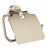 Держатель для туалетной бумаги с крышкой GROHE Essentials, никель глянец 