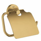 Держатель для туалетной бумаги с крышкой GROHE Essentials, холодный рассвет матовый 