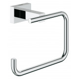 Держатель для туалетной бумаги GROHE Essentials Cube без крышки, хром 