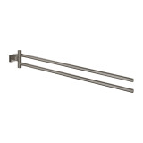 Держатель для полотенца GROHE Essentials Cube, темный графит матовый 