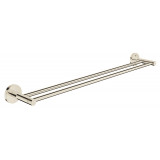 Двойной держатель для полотенца GROHE Essentials, никель глянец 