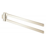 Держатель для полотенца GROHE Selection, двойной, поворотный, никель глянец 