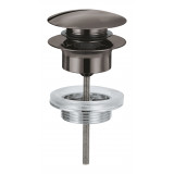 Донный клапан для раковины GROHE, темный графит глянец 