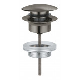 Донный клапан для раковины GROHE, темный графит матовый 