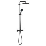 Душевая система GROHE Tempesta System 250 с термостатом для душа, черный (266702431)