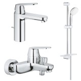 Готовый комплект для ванной комнаты GROHE Eurosmart Cosmopolitan, хром