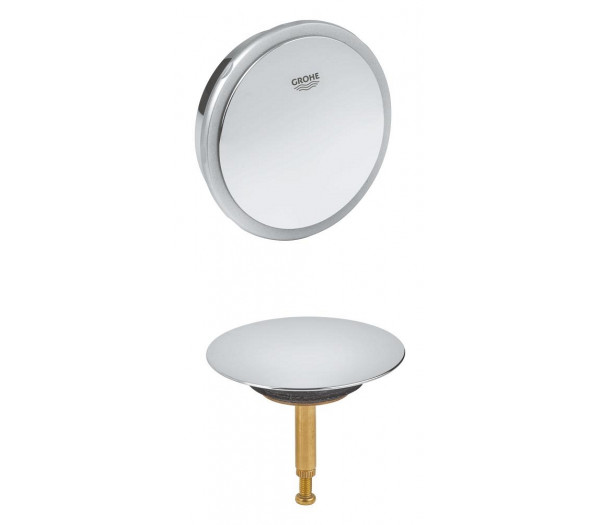 Сливной и переливной гарнитур GROHE Talento, внешняя часть, хром 