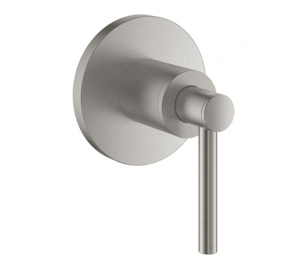 Внешняя часть вентиля GROHE Atrio, рукоятка-рычаг, суперсталь 