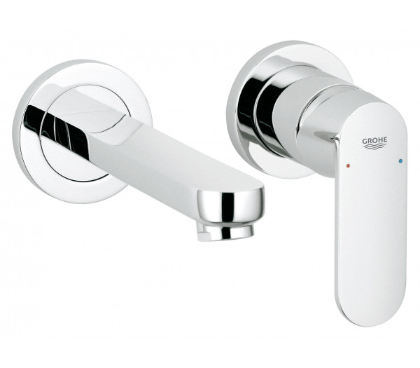 Внешняя часть смесителя для раковины GROHE Eurosmart Cosmopolitan на 2 отверстия, хром 