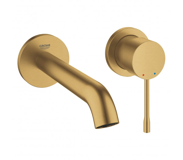 Внешняя часть смесителя для раковины GROHE Essence на 2 отверстия, M-Size, холодный рассвет матовый 